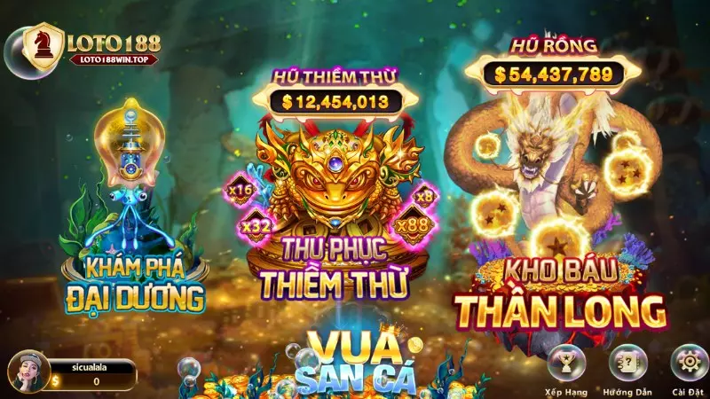 Hướng dẫn chi tiết cách chơi game trùm cá 3D hũ rồng mới nhất